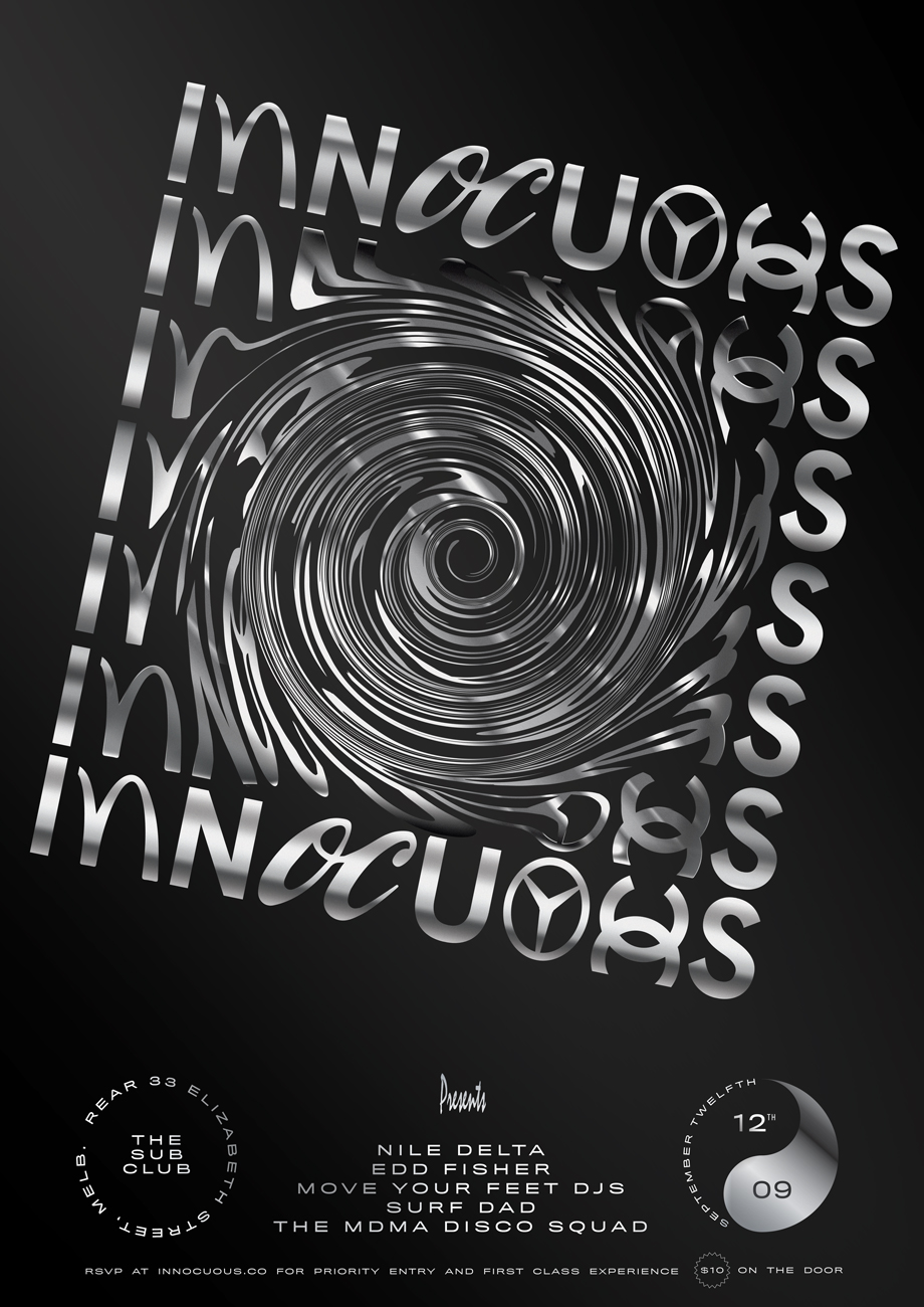 Confetti Studio Innocuous Poster Swirl